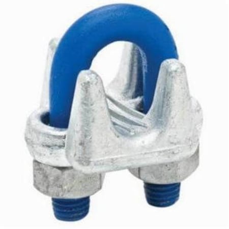Campbell Chain & Fittings 1000G Wire Rope Clip, 34 In, Forged Carbon Steel, 4 Clips 6991234